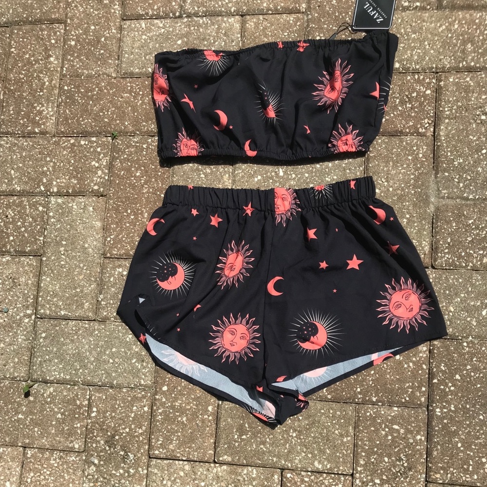 NWT Zaful Bohemian Two Piece